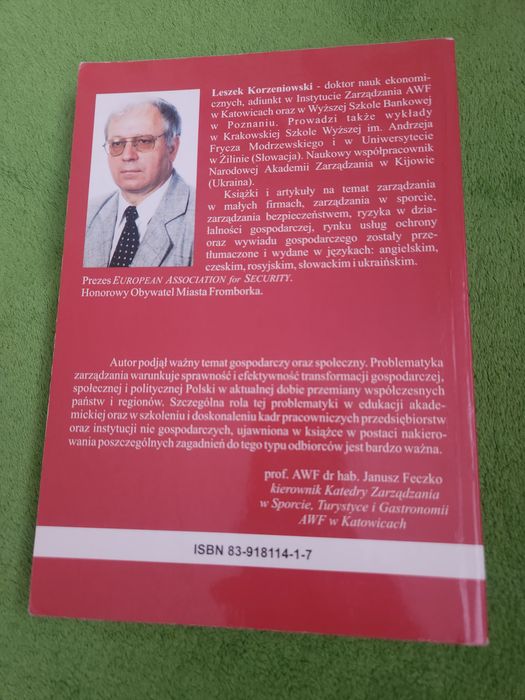 Leszek Korzeniowski Menedżment Podstawy Zarządzania