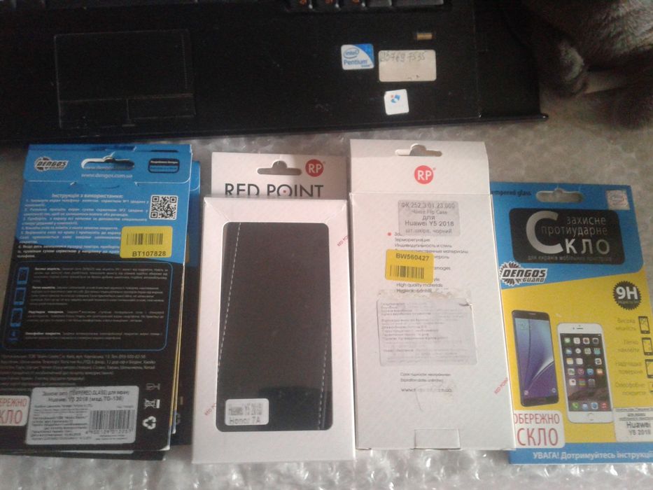 Чехол защитное стекло huawei y5 2018