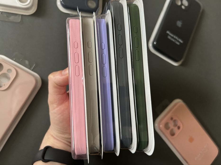 Чехол silicone case full camera закрыта камера айфон iphone 16 pro max