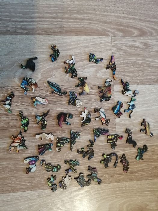 Puzzle drewniane 250 el.