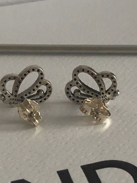 Kolczyki pandora Lśniące motyle