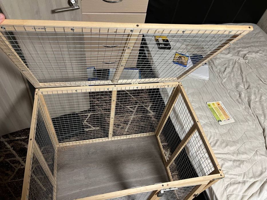 Будка / вольер квартирный для собаки/ для щенков до 20-25 кг