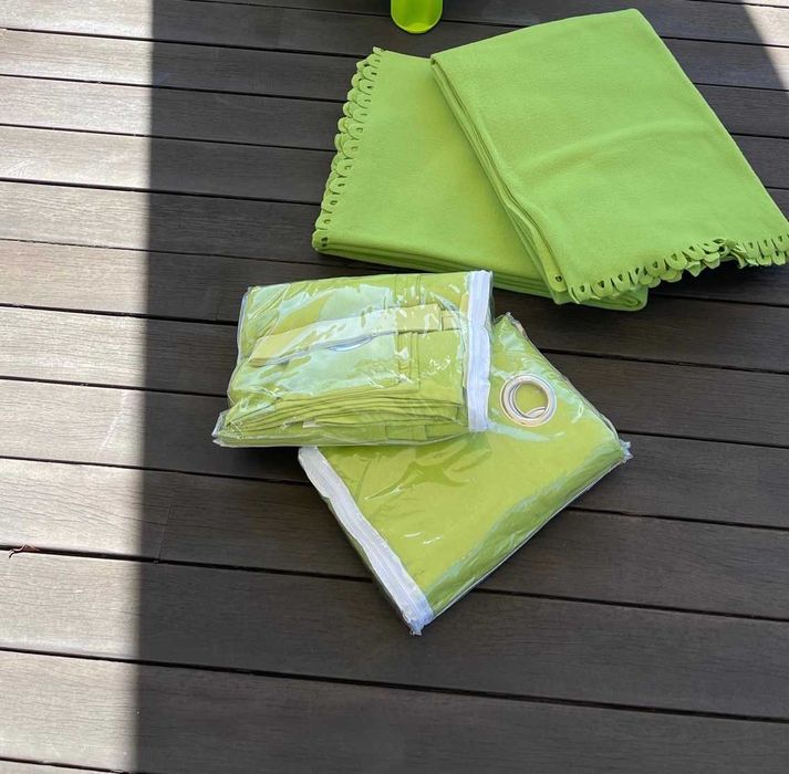 Decoração Verão diversos objetos verde