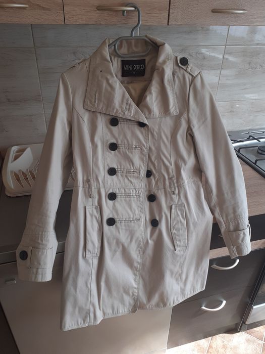 Płaszcz damski trencz