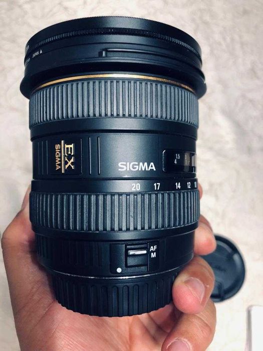 Lente Sigma 10-20 mm F4-5.6 EX DC (Canon)