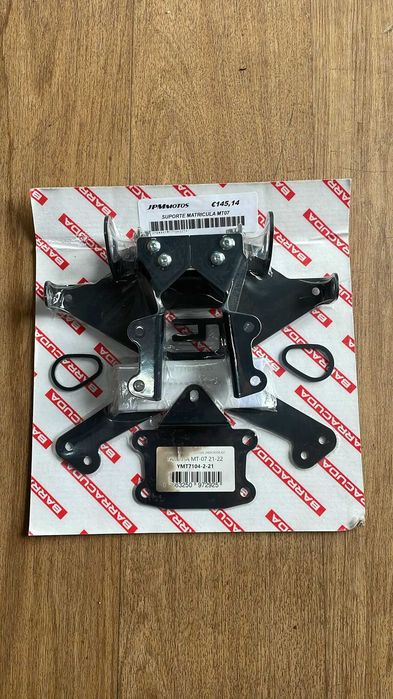SUPORTE MATRICULA YAMAHA MT-0 7 2 0 2 1-2 0 2 2