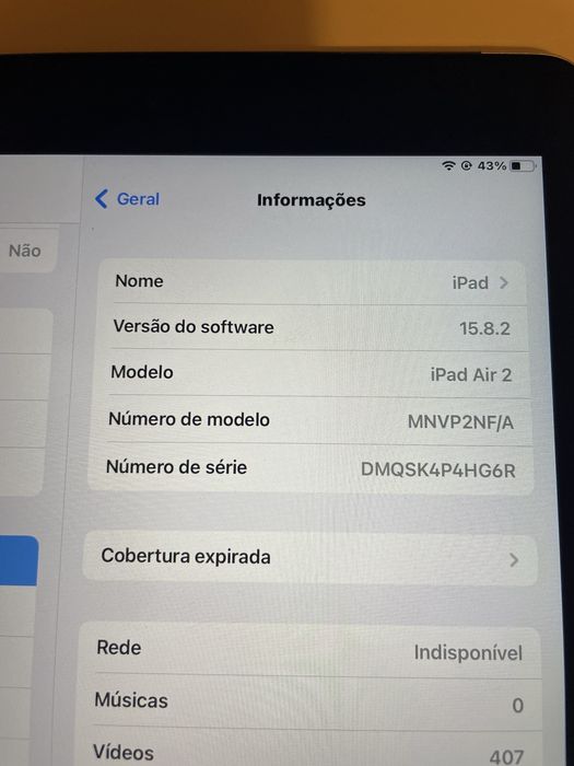 iPad Air 2 (usado excelente estado)