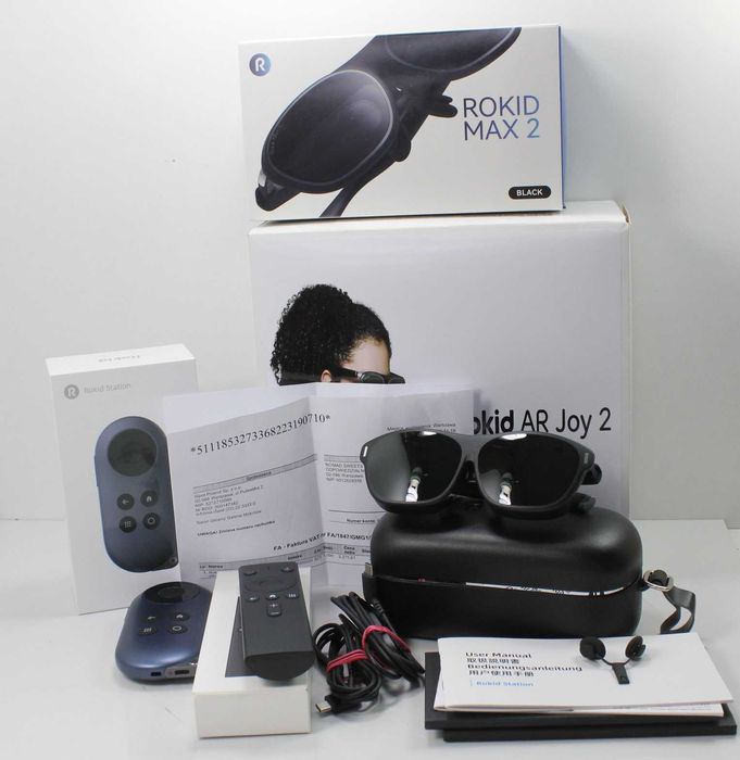 Rokid AR Joy 2 Max + Stacja - Okulary gwanracja