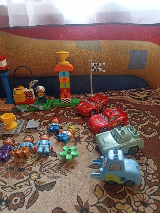 Набір машинок Lego Duplo серія Маквін 4 екземпляри