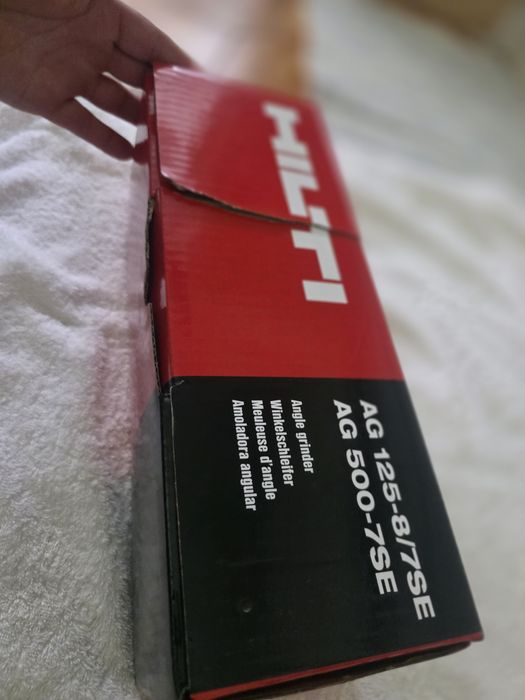 Rebarbadora Hilti AG 125-8SE –  NOVA