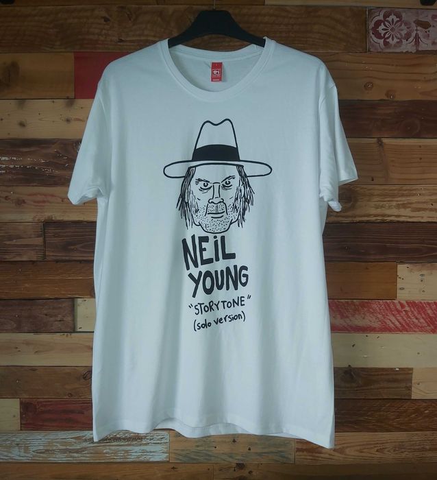 Bob Dylan / Neil Young / Johnny Cash / Leonard Cohen- T-shirt - Nova