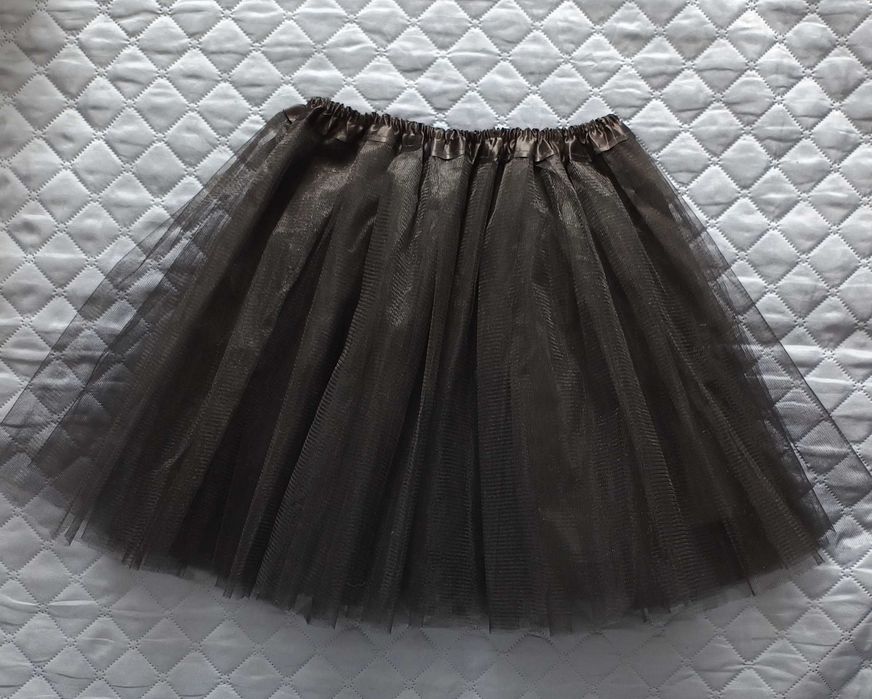spódnica czarna tiulowa damska