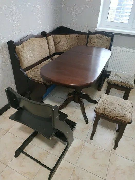 Кухонный уголок стол деревянный куточок на кухню стіл дерев'яний: 6 000 ...