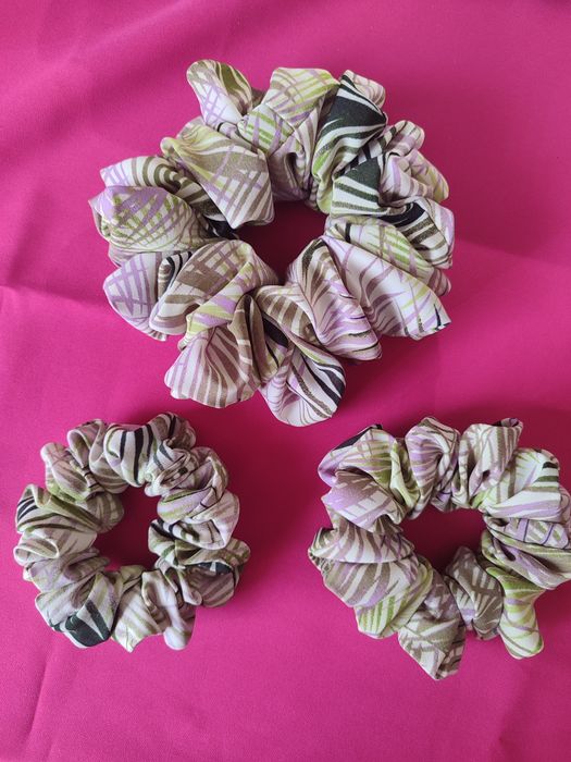 Scrunchie do włosów rozm M Silk