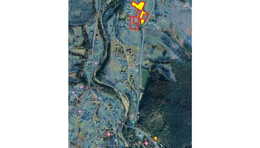 1,4 та 2,3 Га під забудову в с. Стара Гута