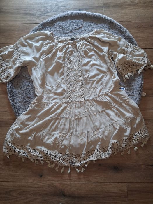 Stylowa sukienka krotka boho rozmiar xl