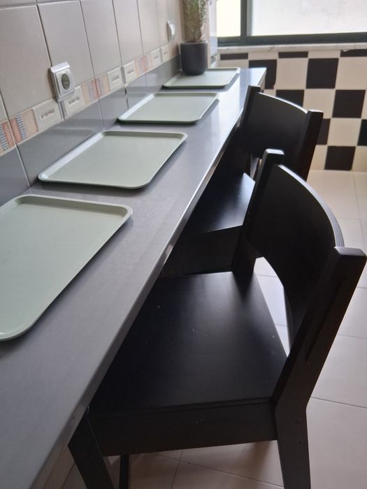 2 cadeiras altas Ikea Norraker