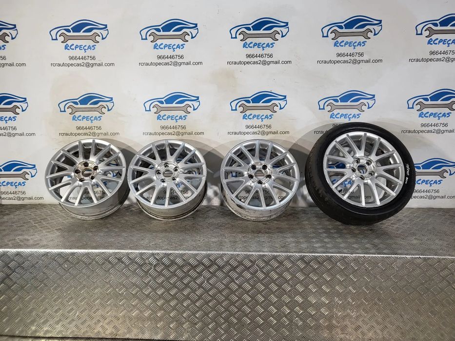 Conjunto Jantes 17 Originais VW Golf 5 Jetta 7J ET54 5x112 1K0601025AN