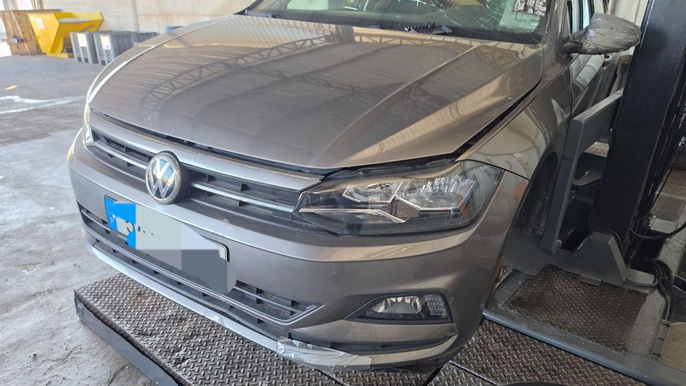 Frente completa  com airbags vw polo 6