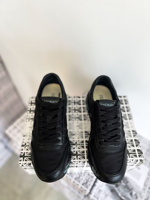 Premiata Mase Original Black кросівки чоловічі чорні