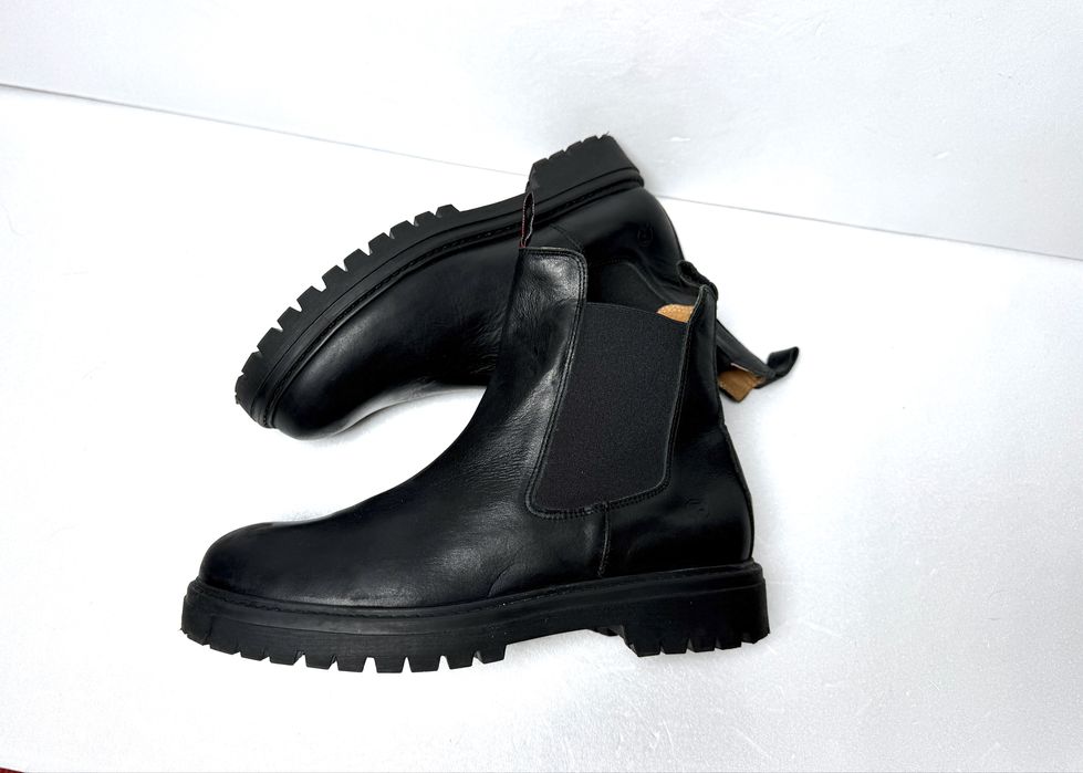 Botki skórzane czarne Jolana & Fenena r.40 comfort