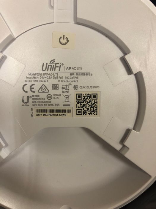 точки unifi lite