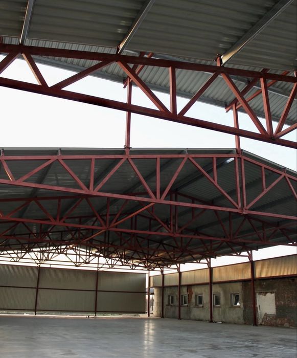виготовлення ангарів та металокострукцій прорахунок та монтаж