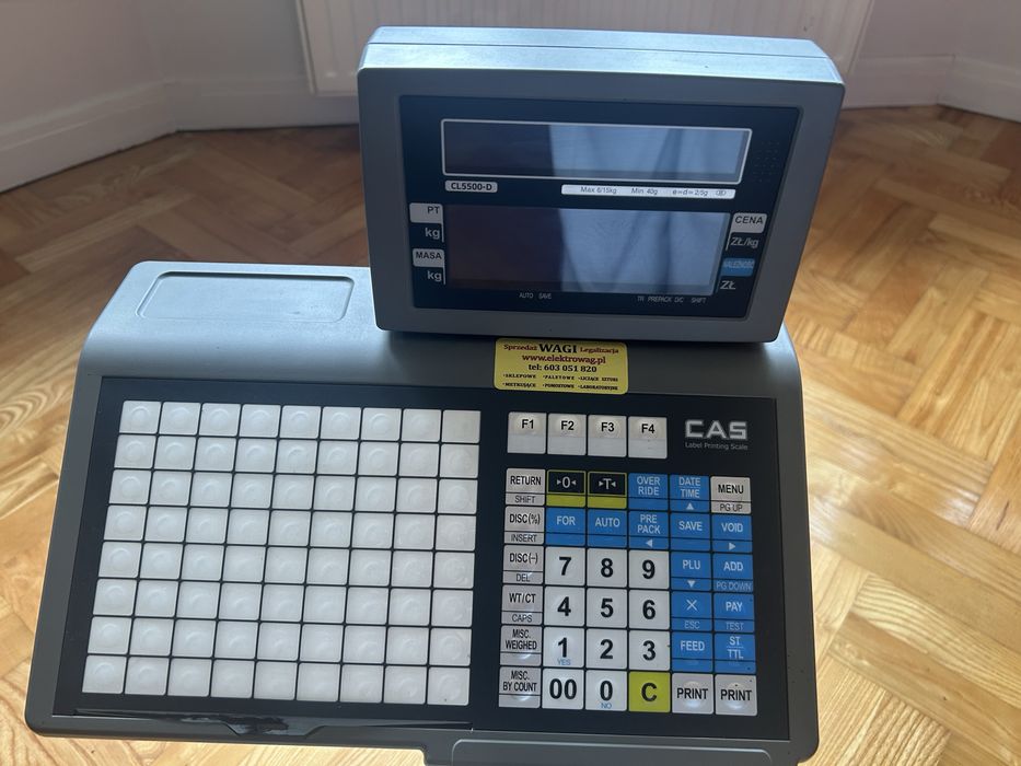 CAS CL5500D waga etykietujaca