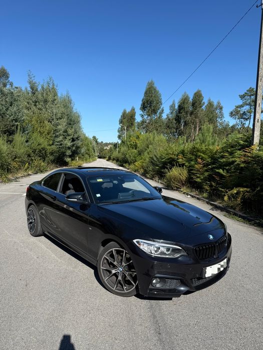 BMW 225D 224CV PACK M TETO ABRIR XENON LED. excelente estado full ext