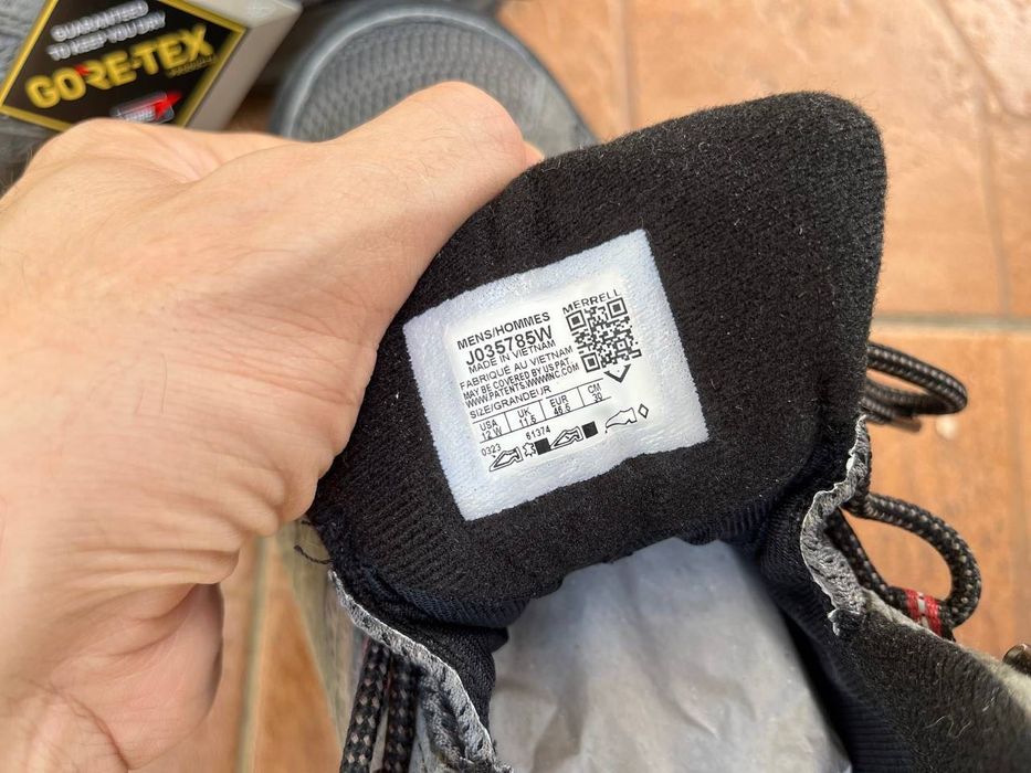 Черевики Merrell Moab 3 Mid GTX Beluga 46.5-47 розмір