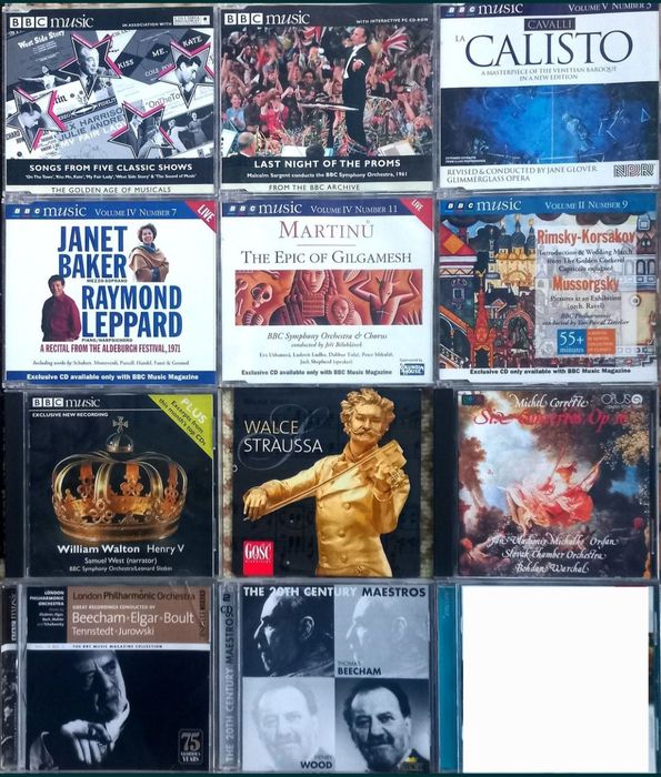 CD классическая музыка Моцарт, Бетховен, Бах, Вивальди. Лицензия!