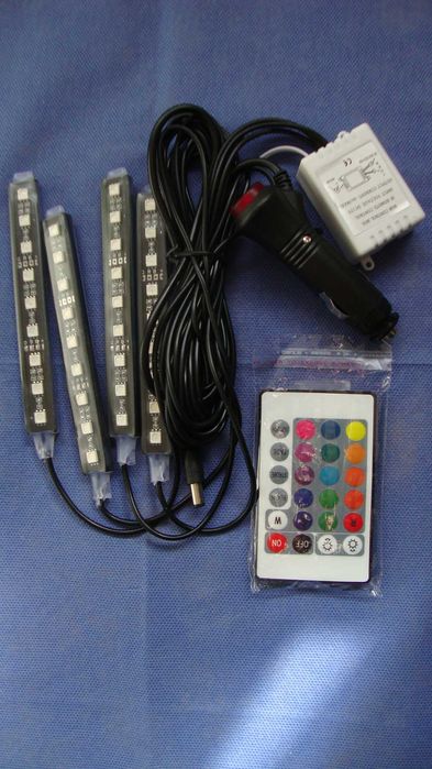 Lâmpadas Led T10 W5W, matricula e de ambiente de elevada luminosidade