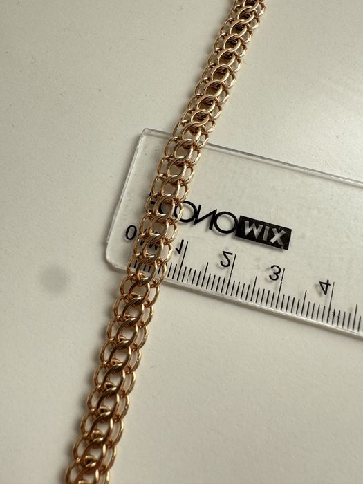 Мужской золотой браслет