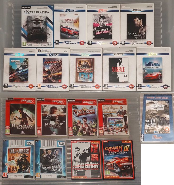 Gry PC - kolekcja, ponad 115 tytułów