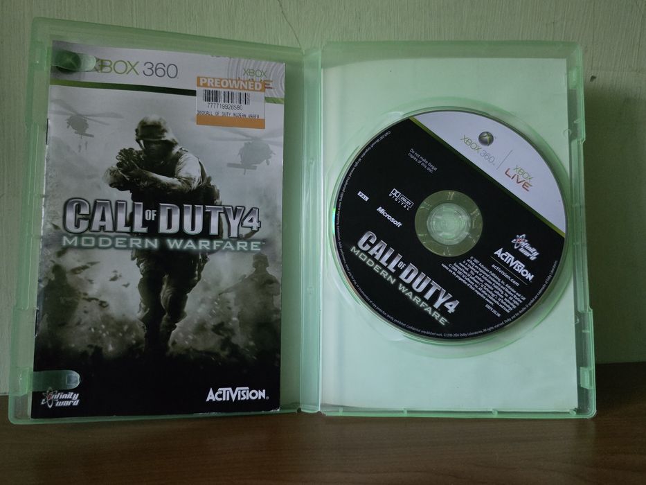 Call of duty modern warfare 2007 | xbox 360 | płyta 100% sprawna | Komplet!