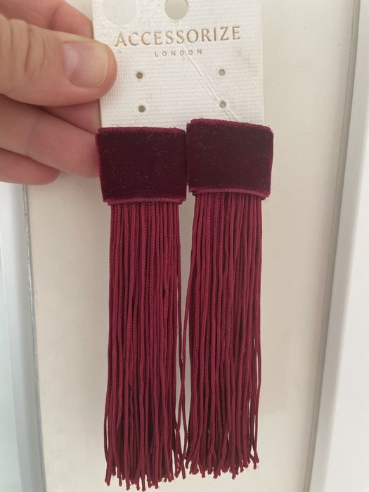 Сережки кисточки