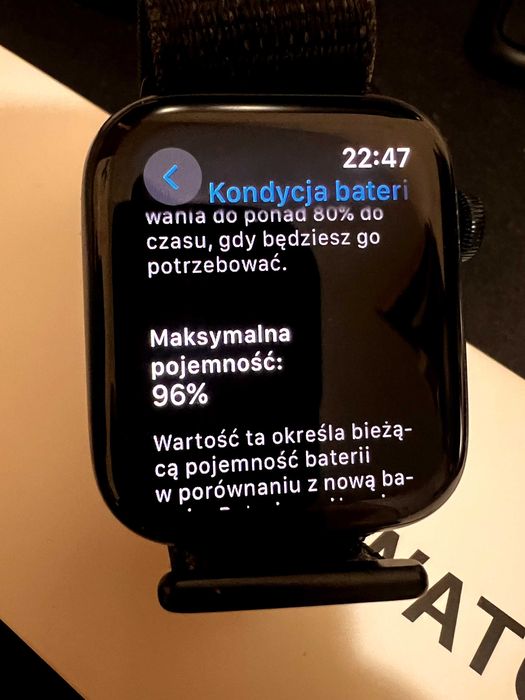 Apple Watch SE 2 Midnight 44 mm, GPS + Cellular
