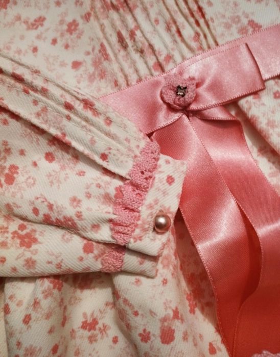 Vestido Clássico Princesa - 6/9 meses