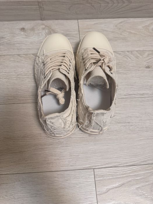 кросівки Rick Owens DRKSHDW білі