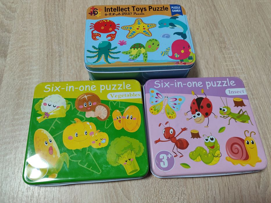 Продам дерев'яні пазли