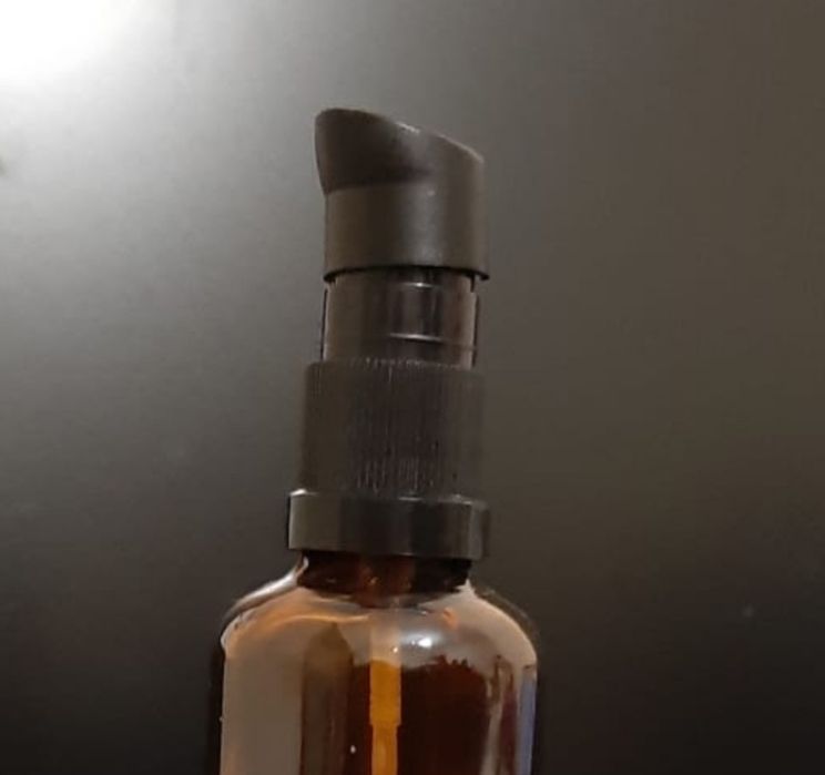 Frascos de 50ml, de vidro âmbar - com tampa