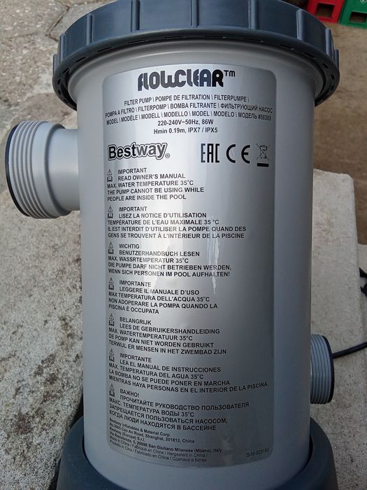 Bomba filtro para piscina novo