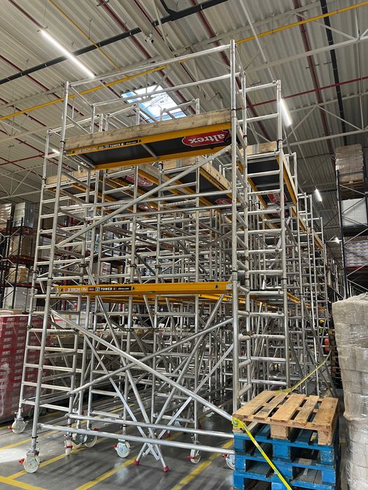 Raty  Rusztowanie Alu ALTREX szer 75/90/135cm dł. Podestu do 3 metrów