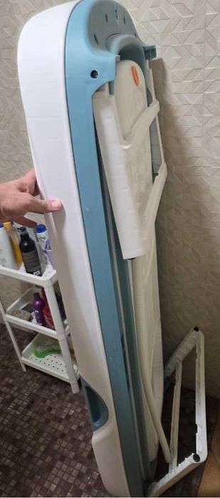 Banheira dobrável para adulto - 156 x 62 x 53 cm - Seminova