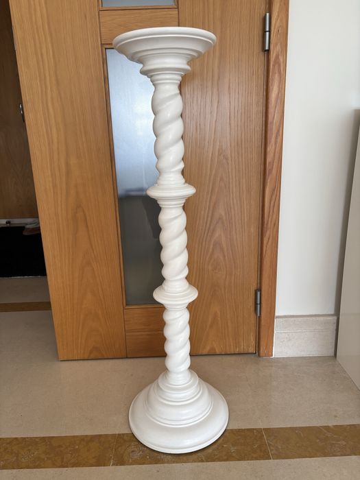 Floreira branca vintage