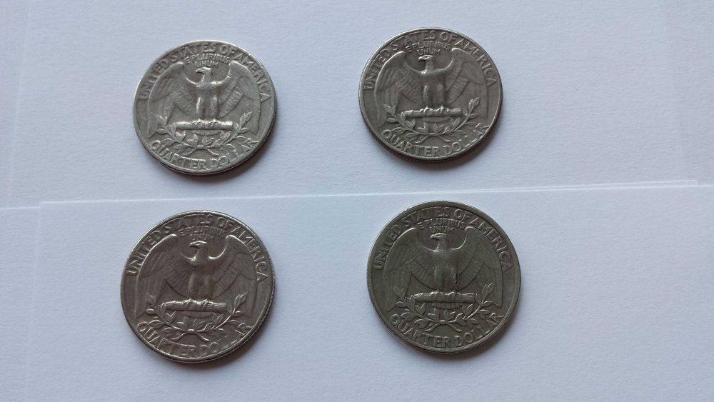 Quarter Dollar Washington  Liberty 1965r. 1966r. 1971r. 1977r. 2022r.