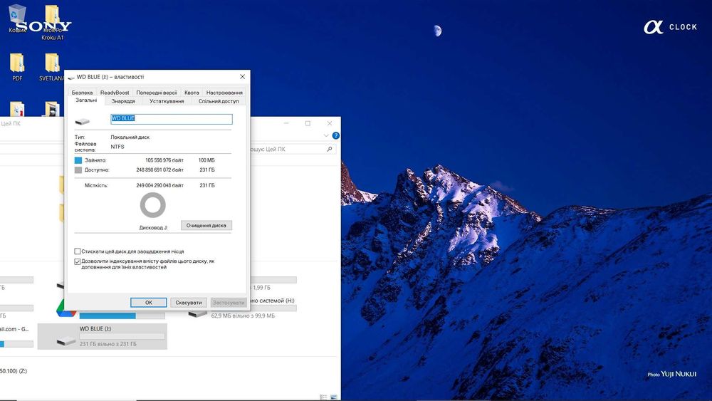 SSD диск Western Digital Blue 250 GB (WDS250G2B0A)