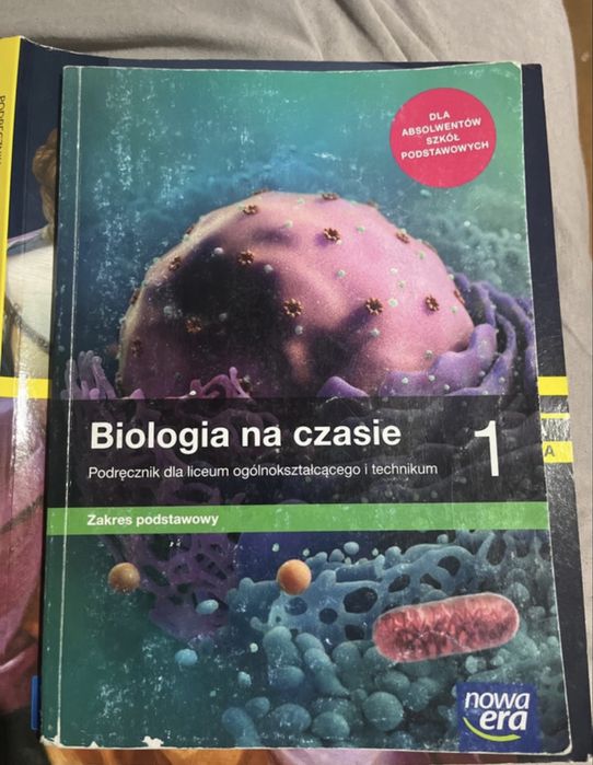 Uzywany podrecznik do biologii dla liceum i technikum klasa 1