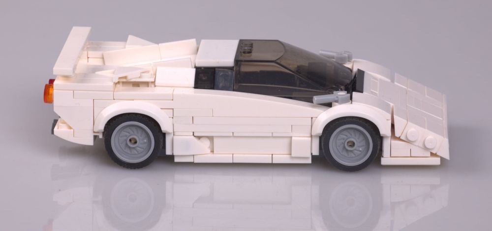 Lamborghini Countach z klocków