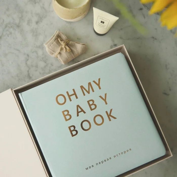 OH MY BABY BOOK первая история малыша для мальчика и для девочки